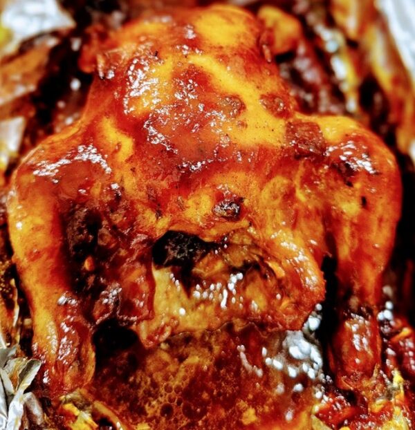 Honey roasted infused Teriyaki chicken